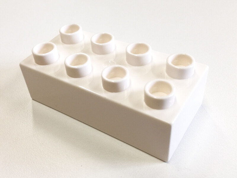 L-W Toys Junior Kostka 4x2 bílá